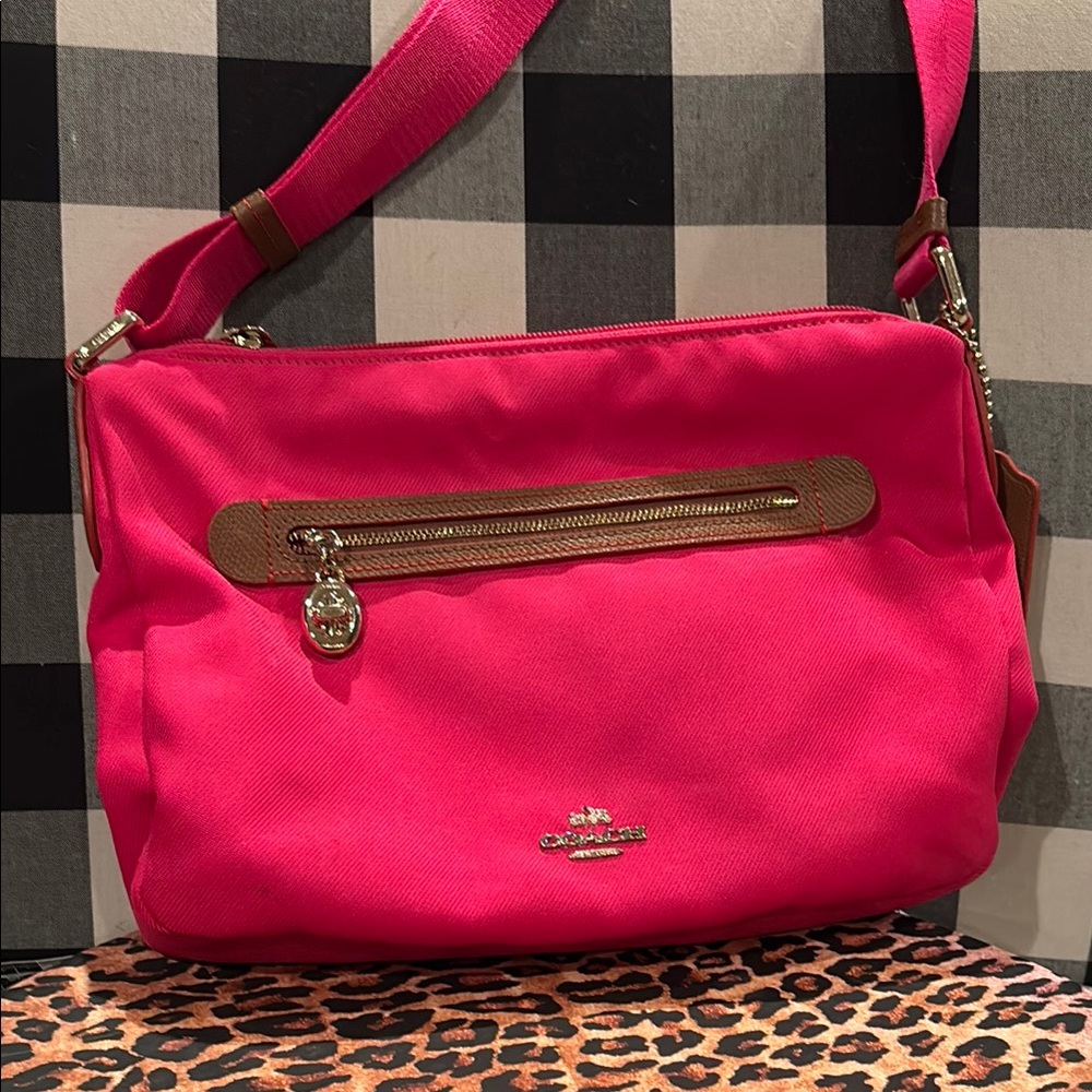 Coach Pink Crossbody Bag